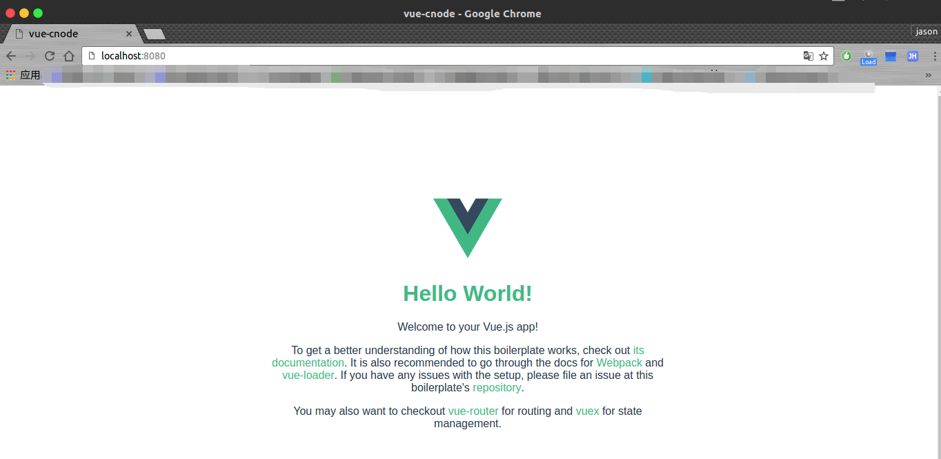 hello vue